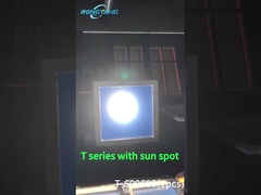 태양 반점 실제 레이리 스캐팅 조명과 인공 태양광 패널
