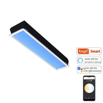 주문 표면에 의하여 거치되는 LED 채광창 패널 천장 120x30 110V CCT 푸른 하늘 색깔 온라인 제조