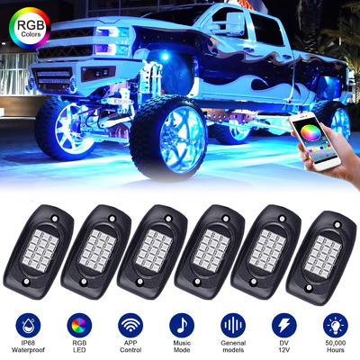 주문 배를 위한 녹슬지 않는 Underglow RGB 암석등 다목적 내구재 온라인 제조