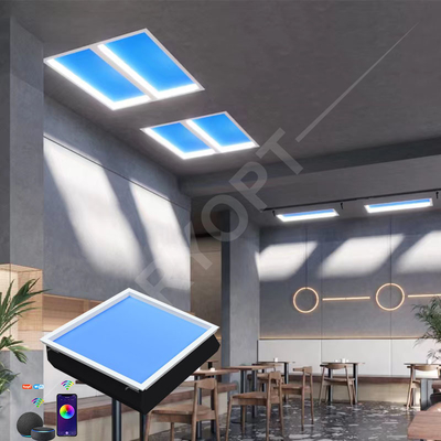 주문 다목적 60x60cm 하늘 효과 LED 패널, 깜박임 인공적인 태양 빛 없음 온라인 제조