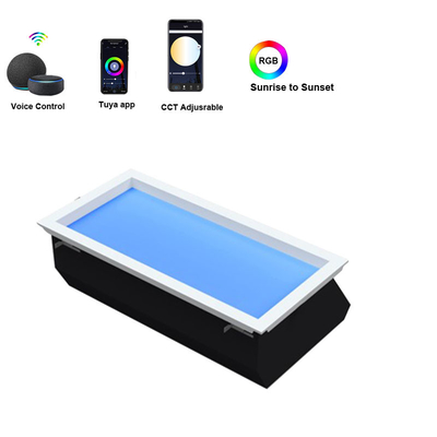 ROHS 천장 인공 LED 채광창은 햇빛을 모방하여 매입한 30x60 CCT 6500K
