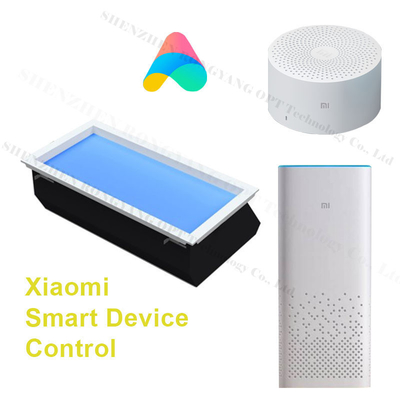 디밍 가능한 스마트 LED 패널 조명, 2100K-7800K, 40W, 멀티 씬 모드, 리모컨/앱 제어, 일출 효과