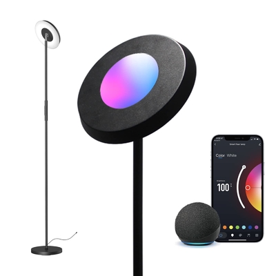 침실을 위한 24VDC LED RGB 코너 플로어 램프 다색 내구재