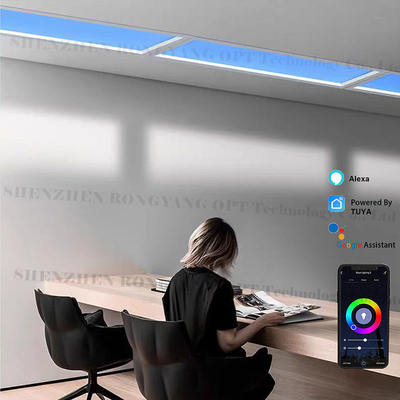 240W 스마트 LED 스카이라이트 라이트 조정 가능한 색 온도와 Tuya WiFi BT 제어