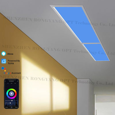 폭 넓은 커버리 알루미늄 합금 LED 천장 50 000 시간 LED 수명 강도 백색 빛