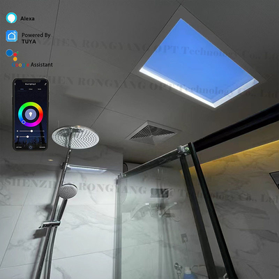 LED 천장 패널 라이트 6x6, 에너지 절감 LED 패널 라이트 600x600 AC 100-240V 전력 요인 0.9