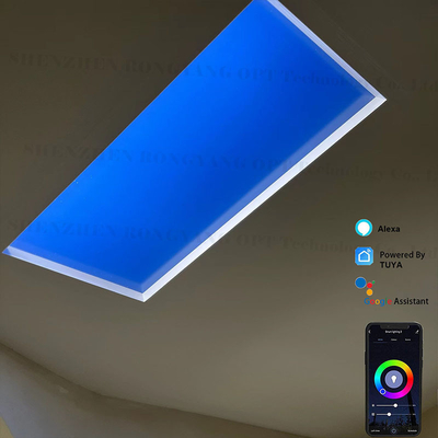 디밍 할 수 있는 CCT 변경 인공 천장 창문, 110V LED 천장 램프