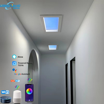 CCT 2700K-6500K 인공 LED 채광창 천장 50W 110VDC 내구재