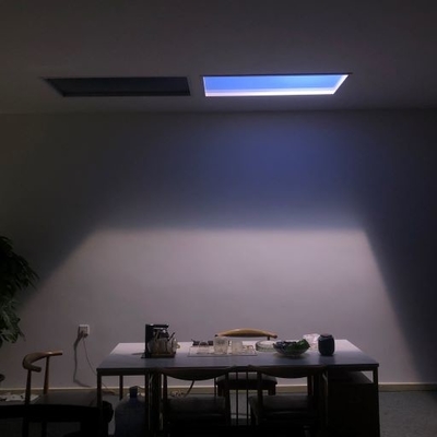 Tuya 통제 8000lm 인공적인 일광 패널, 200W LED 하늘 천장판 빛