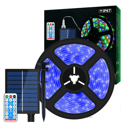 ROHS 실용 솔라 스트립 라이트 야외 2835 SMD 원격 제어