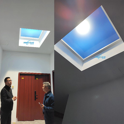 IP65 수직 LED 태양광 패널 10000lm 빛 흐름 출력 180도