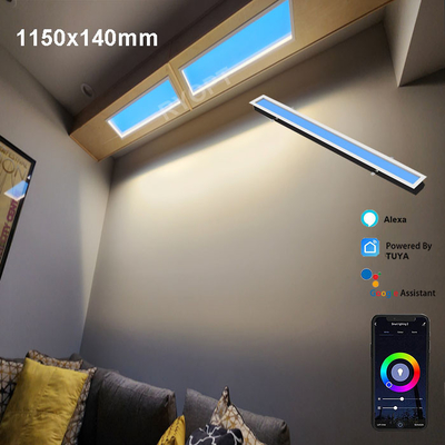 3.6A Tuya WiFi BT 컨트롤과 함께 현행 인공 천장 LED 패널 가짜 천장 LED 패널