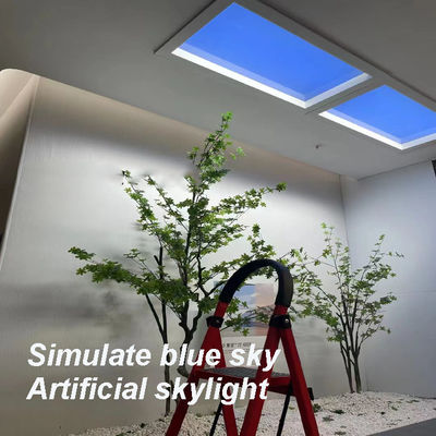 1200x300 튼튼한 인공적인 LED 채광창 천장판 100W 5500 루멘