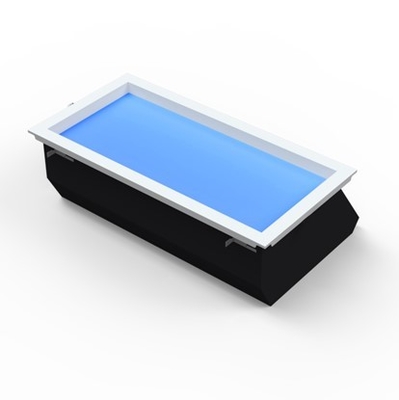 생체 리듬 LED 가짜 창문 조명 50W 벽 장착을위한 현실적인 햇빛 시뮬레이터