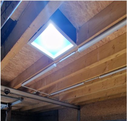 30M 투사 거리 인공 태양광 패널, 리모컨 제어 및 -20C-45C 제어